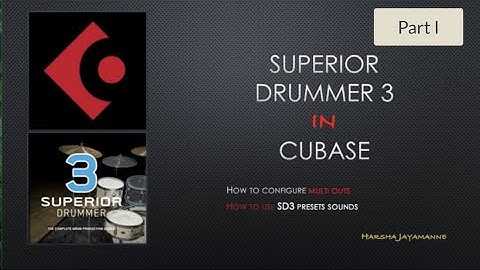 How to Multi out Superior Drummer Presets to DAW Part 1