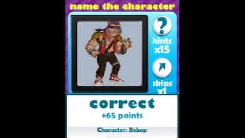 Quizcraze characters level 9 answers