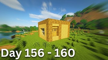 Building A House But Only Adding One Block A Day (Day 156 - 160)