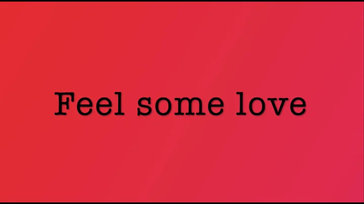 "Feel Some Love" -- Edward O'Connell