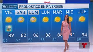 Michelle Trujillo - La Autoridad En El Tiempo De Telemundo 52 Montage - 19 June 2025