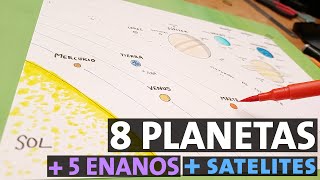 👉Cómo dibujar el Sistema Solar más completo de todos 🌎🌑🌕☀️🌌🪐 by Papel & Lápiz Dibujos 6,826 views 1 month ago 11 minutes, 24 seconds
