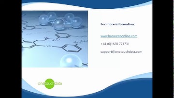 Importing data through Excel into HazWasteOnline