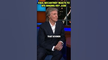 Thumbnail of Paul McCartney Reacts to BTS Singing Hey Jude