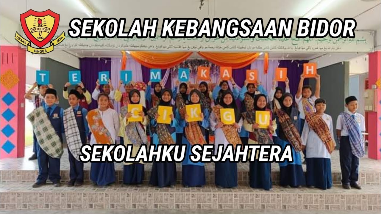 Montaj Sekolahku SEJAHTERA - SK Bidor 2022