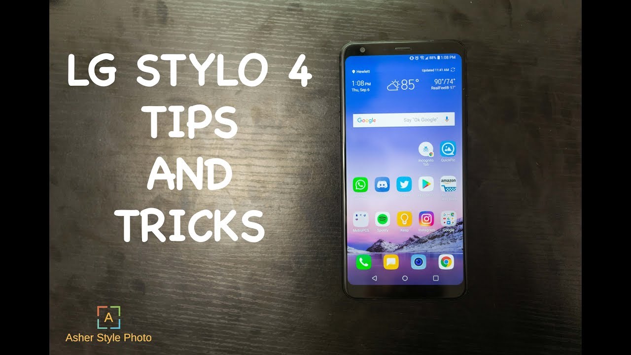 LG Stylo 4 Tips and Tricks - YouTube
