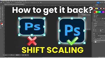 How to Get "Shift Scaling" Back in Photoshop to Proportionally Scale and Transform Objects