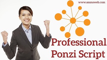 professional ponzi script - professional ponzi script