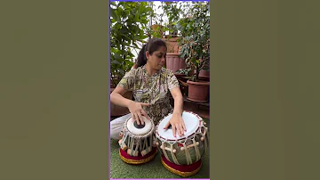 Savani Talwalkar Ji Tabla Solo Snippet #icmtabla #tabla #classical #music #shorts #viral