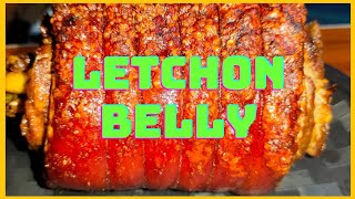 Lechon Pork Belly Crispy Air Fryer Letchon Pinaputok Na Letchon Panlasang Pinoy