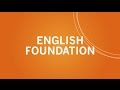 Learn core english skills with english foundation