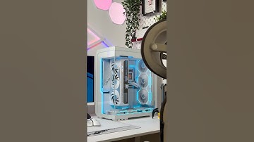 The new XHUTTLE case by SSUPD is a clean, futuristic and truly one of a kind. #pcbuild #gamingsetup