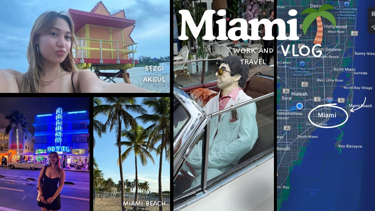 Miami'deyiz!!! | Work and Travel | Eylül ayı yağmur ayı, 1000 abone özel
