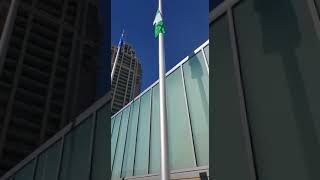 Nigeria @ 60! Watch NNC President lead Flagraising at City of Mississauga.