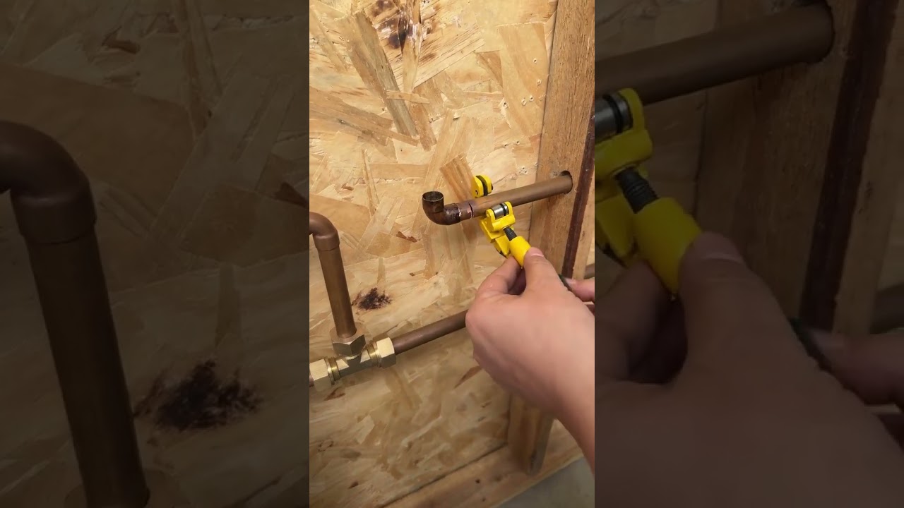 Pipe cutter of all sizes is also a rach for small spaces 