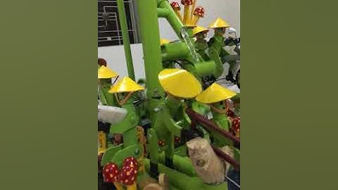 Bộ tiểu cảnh guồng nước gồm 9 người