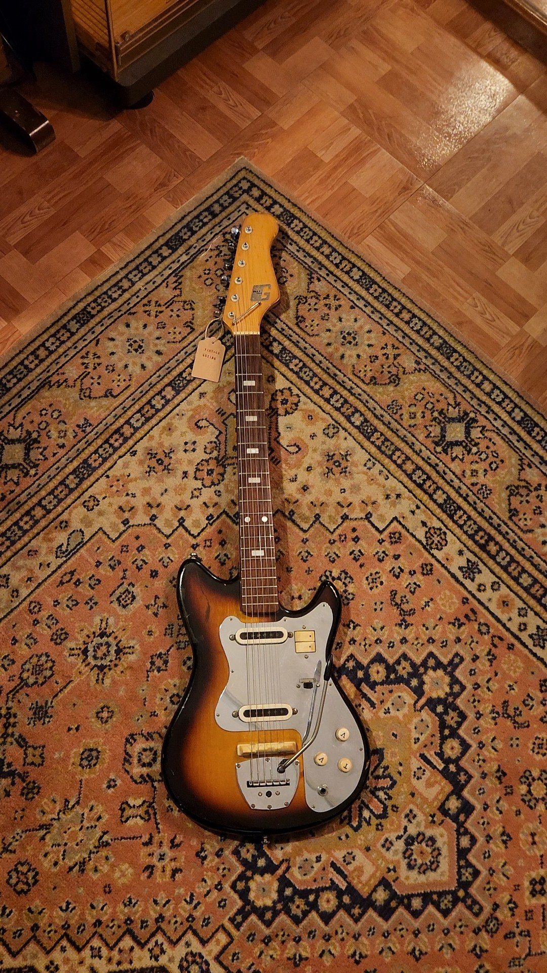 1960s Guyatone LG-65T Sunburst w/ Gigbag | Rare Japan Vintage
