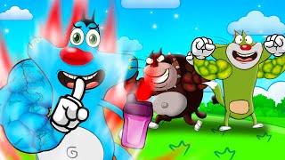 Roblox Oggy Pretended Noob In Front Of Jack And Bob In Muscle Legend