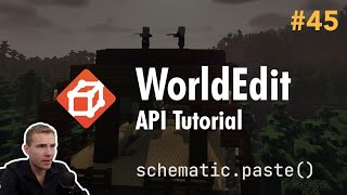 Ep45. WorldEdit Schematic - Minecraft Plugin Development