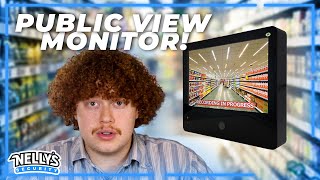 A Simple, Easy Public View Monitor With a Built-In IP Camera? Retailers Need This Now!