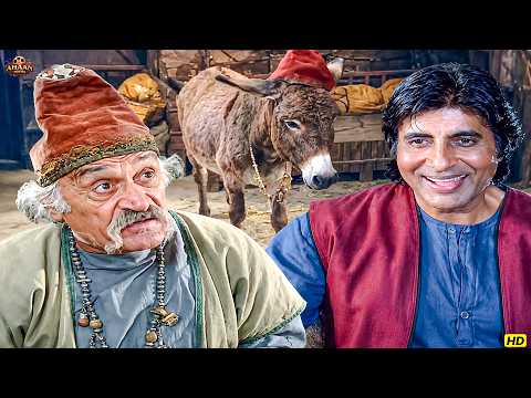 अमिताभ बच्चन ने जादूगर को ही गधा बना दिया ? Bollywood Best Comedy Movie Scene | Amitabh Bachchan