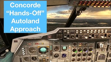Concorde Full "Hands-Off" Autoland Approach into JFK 31L (FS2020) -Microsoft Flight Simulator