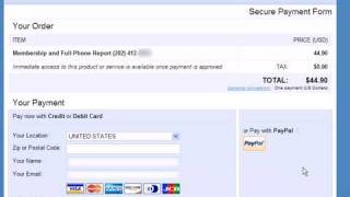 Video on how to do a reverse Cell Phone number lookup using reverse phone detective