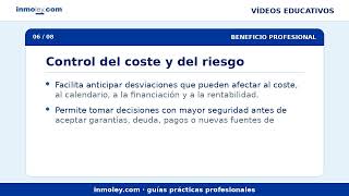 DIRECTOR FINANCIERO DE UNA CONSTRUCTORA. CONSTRUCTION FUNDING AND FINANCIAL MANAGEMENT