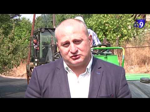 ასპინძაში შიდა გზების რეაბილიტაცია მიმდინარეობს