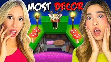 BUILDING THE MOST DECORATED OP BASE in 99 NIGHTS IN THE FOREST on ROBLOX...W/ @KatrinaBuno