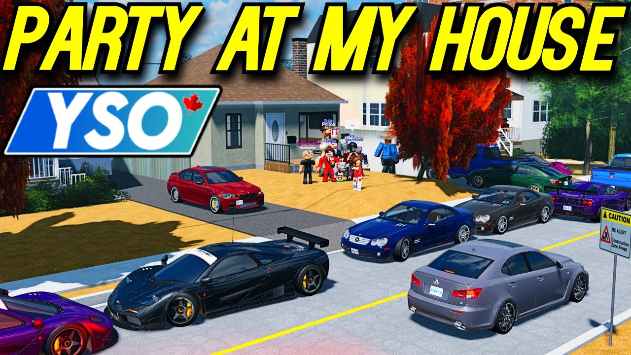 Roblox Roleplay - I HOSTED A HOUSE PARTY