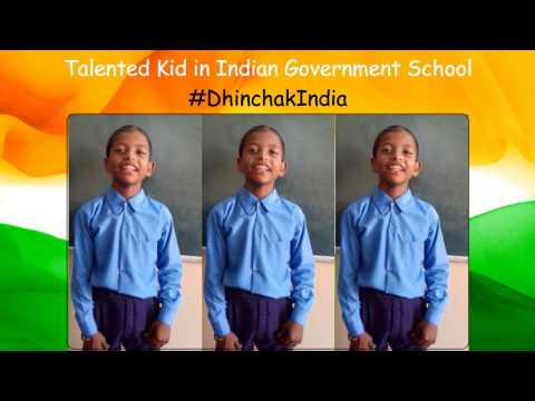 Talented Indian Kid Singing in Government School | Indian Street Singer