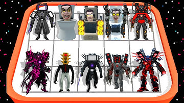 Merge Monster: Toilet Master Sink Battle Radio War Strategy Defence Fight Gameplay