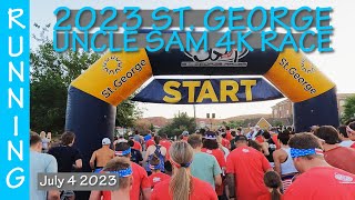 Uncle Sam 4K Run (St. George, Utah). July 4th, 2023