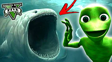 DAME TU COSITA ENCONTROU o MONSTRO do MAR no GTA 5 !