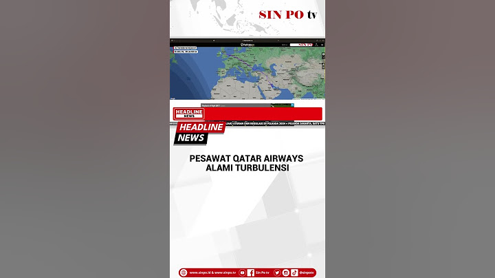Pesawat Qatar Airways Alami Turbulensi  #sinpotv #shorts #qatarairways #turbulensi