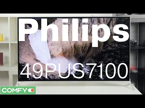 Philips 49PUS7100/12 - 4K телевизор с поддержкой Android TV и 3D - Видеодемонстрация от Comfy.ua