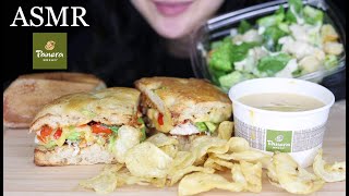 ASMR PANERA BREAD MUKBANG (NO TALKING)