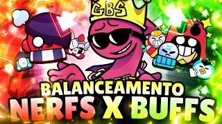 EDGAR NO TIER F! Nova PREVISÃO de BALANCEAMENTO! 20 BRAWLERS nerfados no BRAWL STARS!