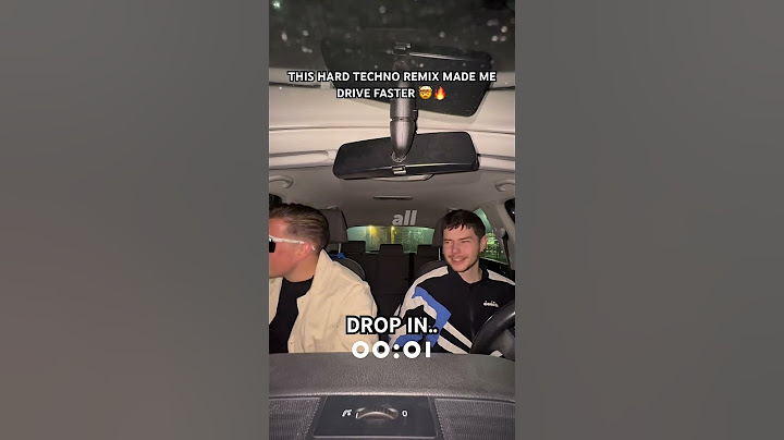 He didn’t expect this drop.. wait for his reaction😭🔥 #hardtechno #techno #rave #remix #carpool #dj