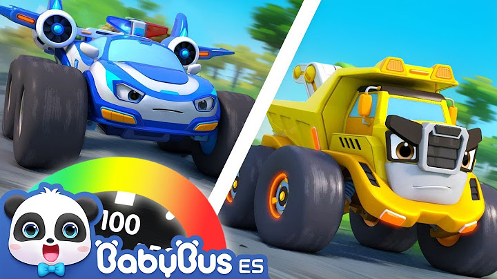 Quién Es el Mejor Auto Monstruo | Camiones Monstruo | Canciones Infantiles | BabyBus en Español
