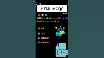 HTML BASIC MCQS ✨🧑‍💻#youtubeshorts #coding #ytshorts #programming