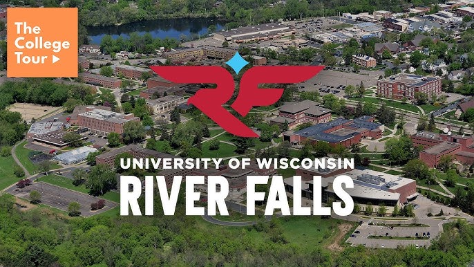 University of Wisconsin-River Falls Aerial Tour - YouTube