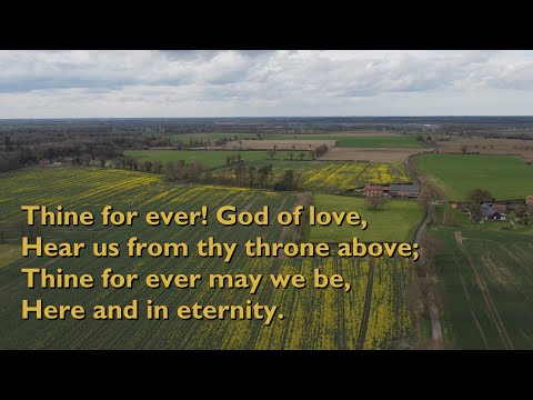 Thine for Ever! God of Love (Tune: Brinkwells - 4vv) [with lyrics for congregations]