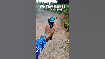 We Play Games- USPSA Classifier CM 18-03 - Carry Optics #uspsa #ipsc #czshadow2
