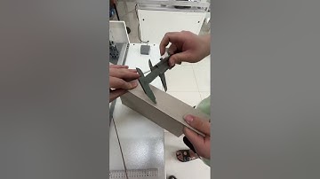 New manual grooving machine setting video