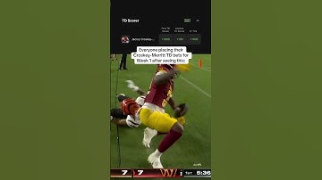 Bill scoring in Week 1? 👀 #nfl #nflfans #commanders #jacorycroskeymerritt #anytimetd