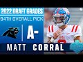 Panthers take 4th QB Off Draft Board in Matt Corral With No. 94 Pick I 2022 NFL Draft Grades