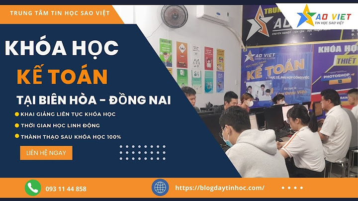 Học trung cấp kế toán ở biên hòa