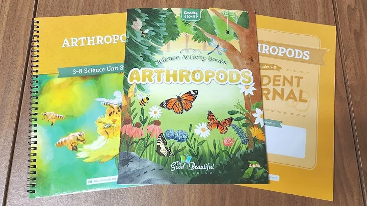Science Activity Books for Littles ARTHROPODS Flip Through || The Good and The Beautiful